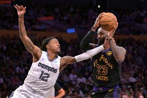 杰伦·布朗：莫兰特是NBA最快 巅峰詹的速度快得简直离谱