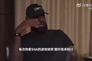 杨毅团队此前：SGA没像詹杜库科那么厉害，因为真正的厉害不需要解释