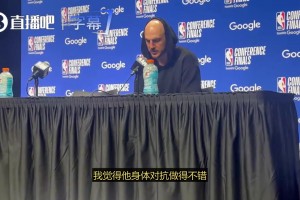 卡鲁索谈哈滕对文班的防守：他全程保持身体对抗，不停地消耗文班！