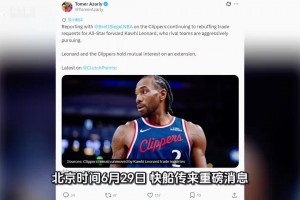 2年1.269亿！快船重磅决定！ 球队态度明确不主动交易小卡！