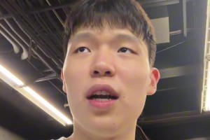 杨瀚森：今天打得还可以！听到现场的加油声了！感谢大家支持！