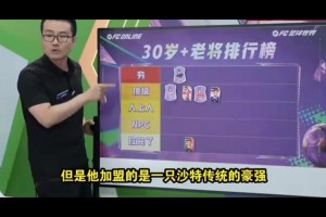 30岁+球员表现！徐静雨：C罗拉完了，跟梅西比一个天一个地